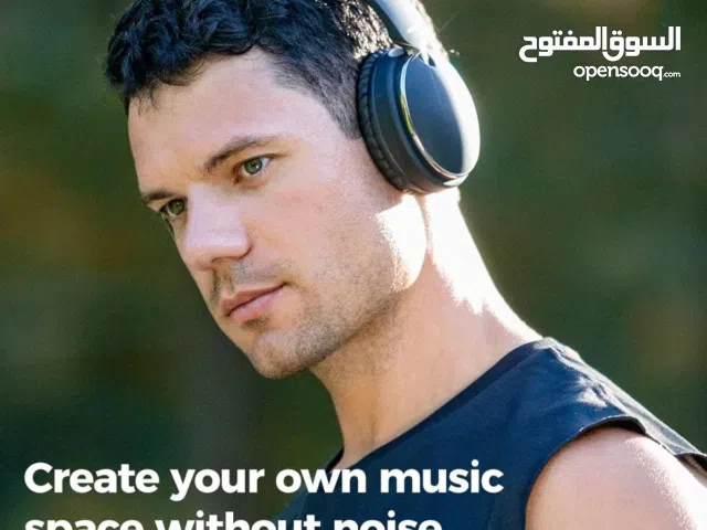 سماعة رأس Joyroom JR-Hl2 ستيريو لاسلكية قابلة للطي بتقنية البلوتوث مع ميكروفون، لون أسود