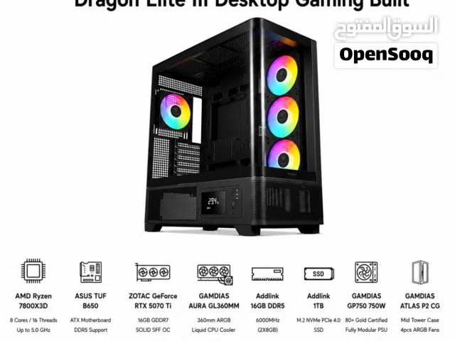 Dragon Elite III Desktop Gaming Built