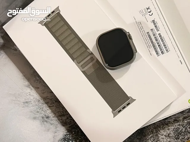 apple watch ultra 2 بحالة ممتازة و على الضمان