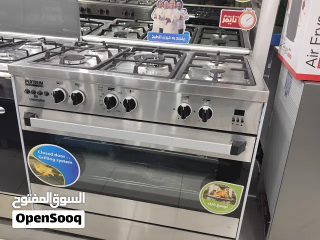 عرض نااار على فرن يونيون اير 90 سم ستيل فل سيفتي كامل مع مروحه