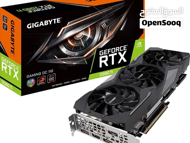 2080ti gigabyte windforce 11gb vram, clean and working
