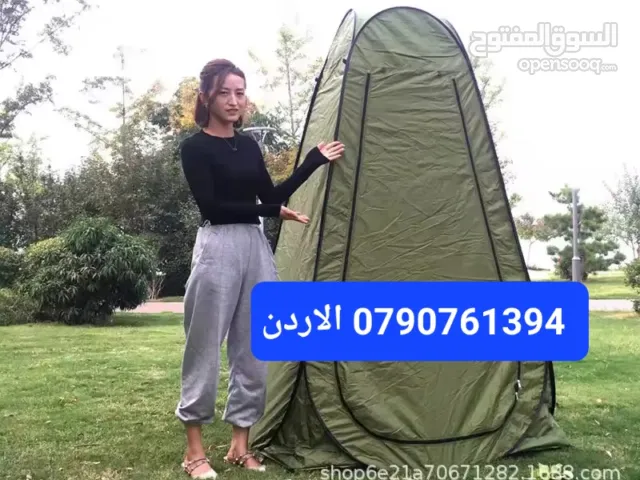 معدات السفر +التخييم خيمة استحمام + تغيير الملابس في الهواء الطلق معدات السفر والتخييم ، خيمات قابلة