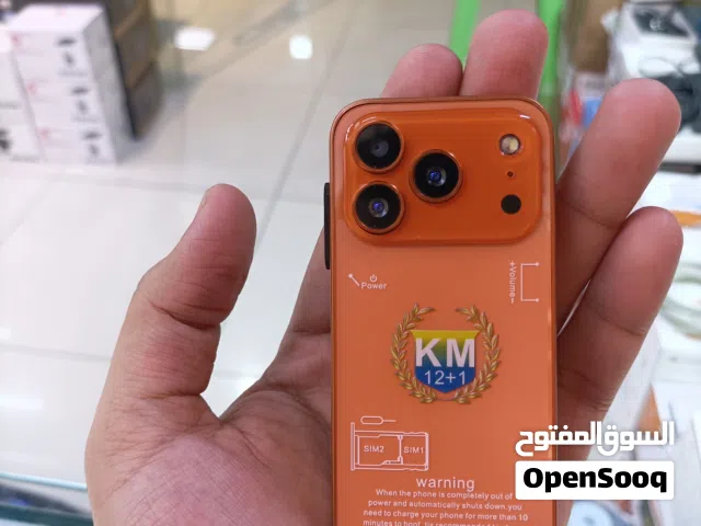 iPhone 17 pro max (mini) 4 gb ram -64 gb rom with 2 sim working..