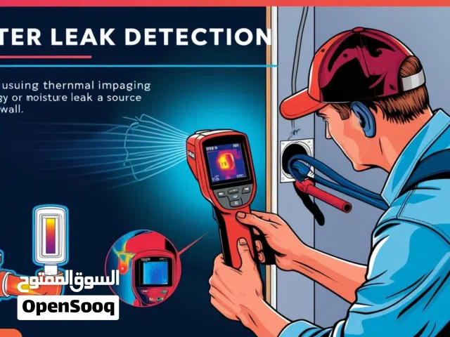 شركة الزين المتميزه لفحص تسريبات المياه والعوازل بستخدام أحدث الاجهزه والاصلاح بدون تكسير