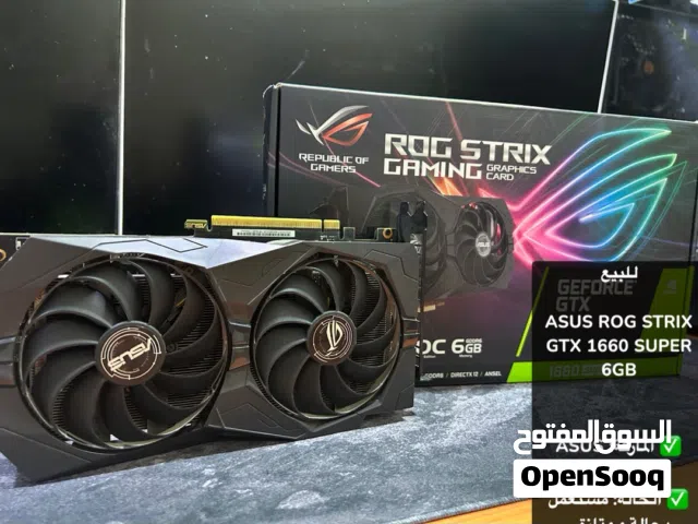 للبيع  ASUS ROG STRIX GTX 1660 SUPER 6GB