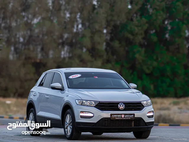 فولكس واجن T-Roc 2021 خليجي بدون حوادث بحالة ممتازة