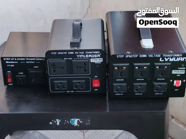 ثلاث محولات بسعر محول واحد بحالة الجديد تماما محول 500 و 1500و 3000