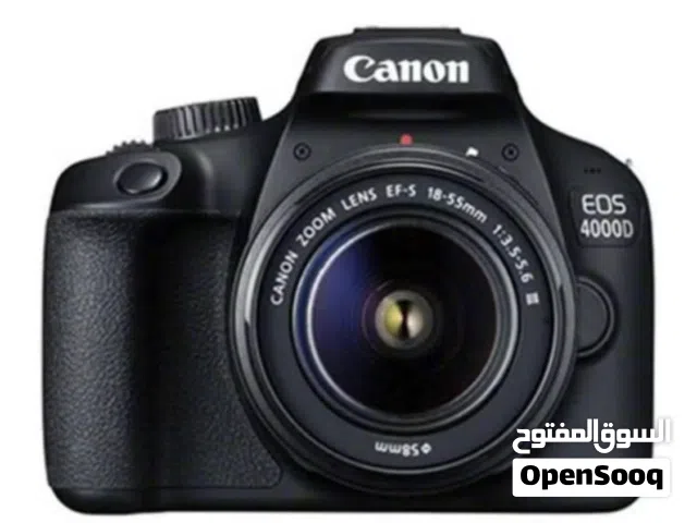 EOS 4000D DSLR With EF-S 18-55mm F/3.5-5.6 III Lens 18MP Built-In Wi-Fi Black