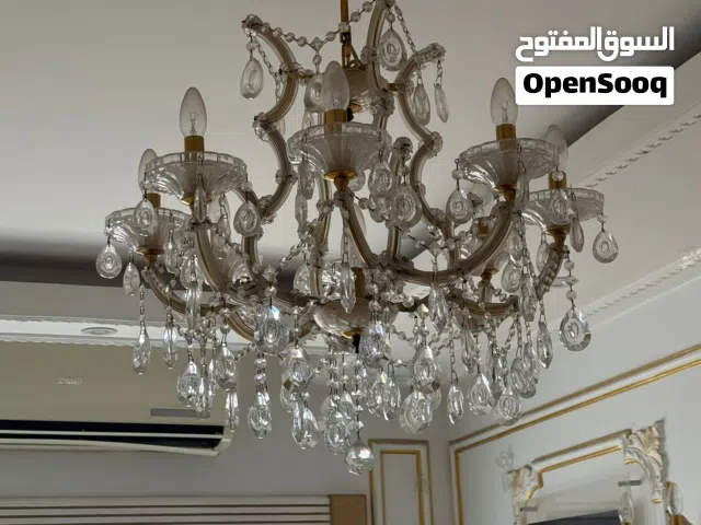 5 ثريات للبيع بحاله جيده