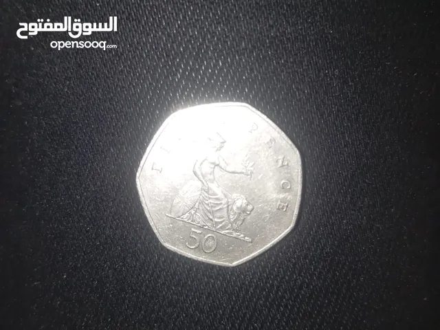 عملة قديمة الملكة إليزابيث