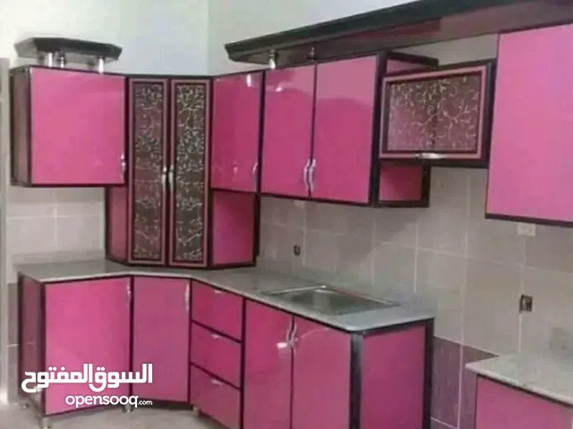 مطابخ المونيوم أنيقة وجميلة المتر كامل بالرخام شبابيك وأبواب ووجهات قزازية