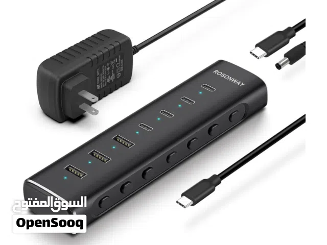 مطلوب مجمع مداخل usb بالباور محول
