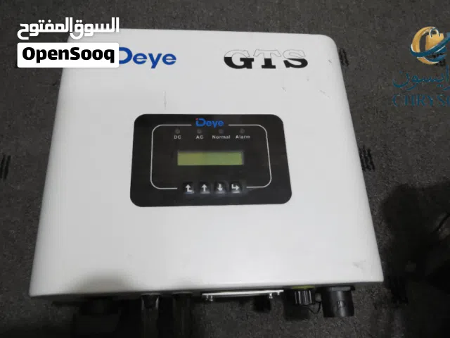 "إنفرتر ديه (Deye) 5 كيلو وات On-Grid .اون قريد.ومعاء فاتورة الشراء وضمان اكثر من سنتين
