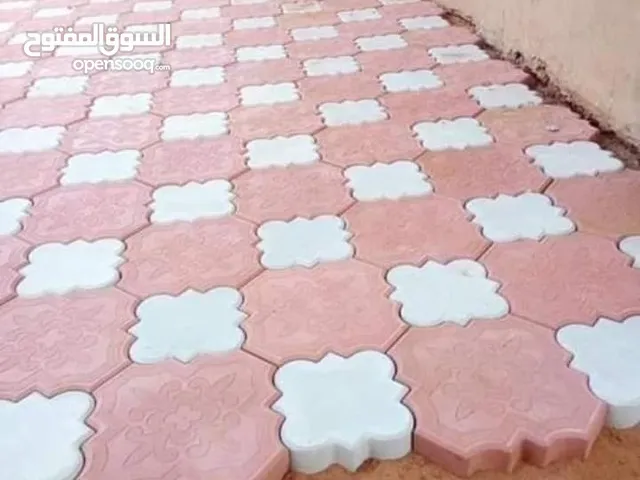 بلاط حوش فرعوني تشكيلات ومزايكو..سمك 6 سم و 4 سم ..مناسب للحيشان والرصيف والشوارع