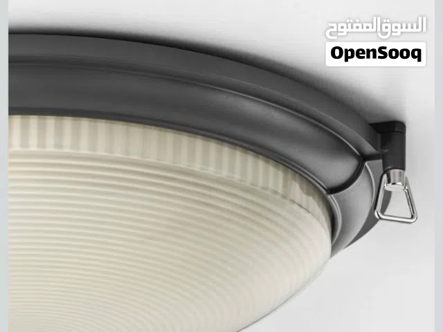 [IKEA] BOGSPROT Anthracite 14 in. LED Ceiling Lamp
