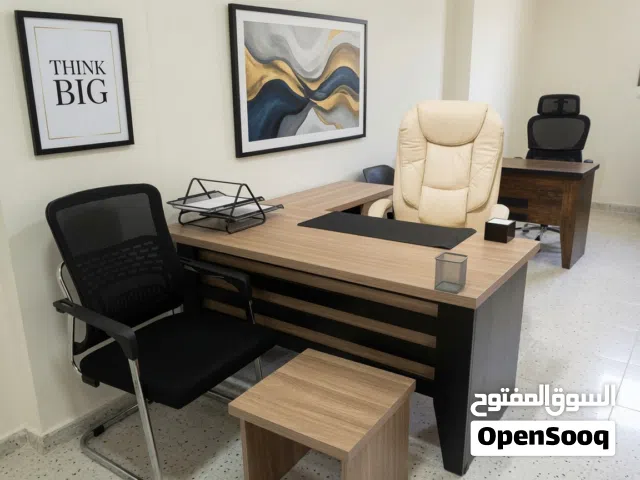 مكتب تنفيذي L-Shape فاخر للبيع