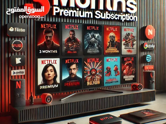 Netflix premium 3 months 4K hdr