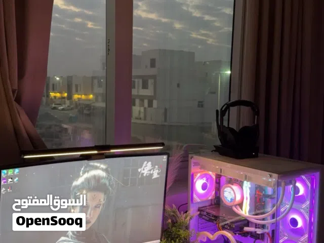 للبيع كمبيوتر ألعاب احترافي أبيض كامل  i7 + RTX 4060 Ti