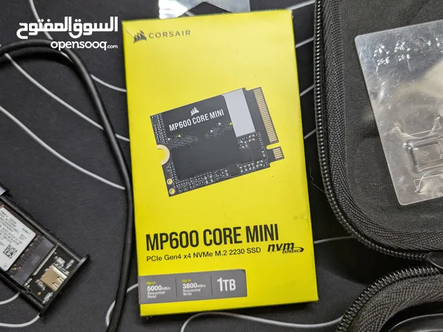 Steam deck 1Tb مع كامل اغراضه