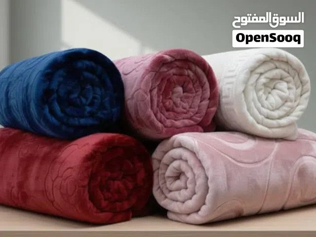 بطانيات نفرين طابق واحد وجهين وزن 5كيلو نص