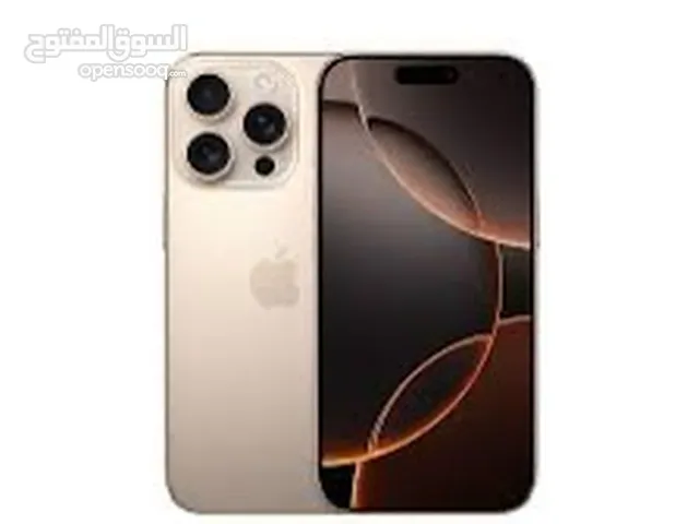 iPhone 16 pro max 256g جديد ايفون 16 برو ماكس