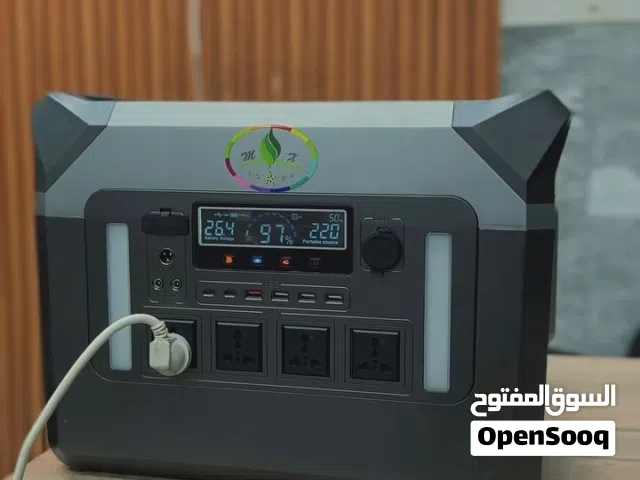 مولد طاقة شمسية محمولة بقوة 5000W يعطي 4000W فعلي   ودّع القلق من انقطاع الكهرباء