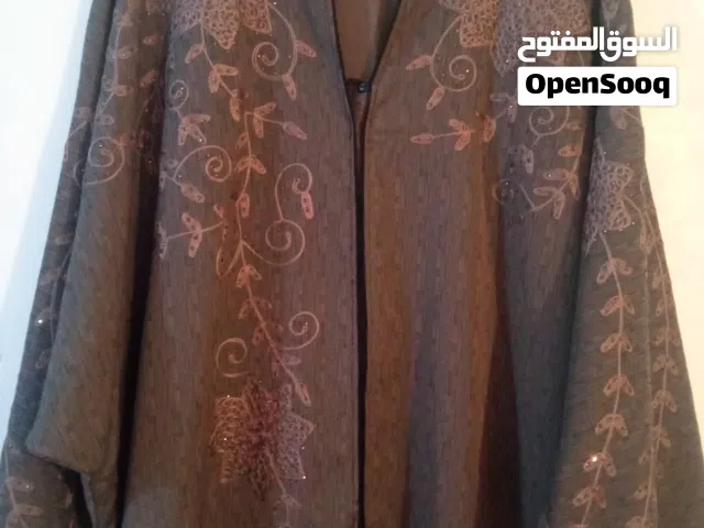 عباية خليجي لون كافيه مقاس خاص