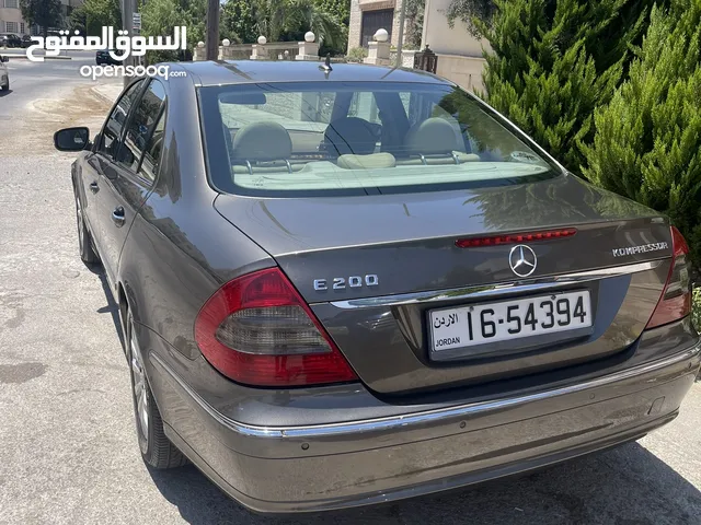 مرسيدس E200  2008 فتحة Mercedes Benz  Elegance E200 2008