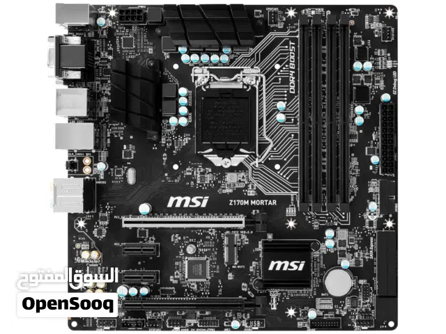 MSI ( z170M )Motherboard and Intel i5 (3.3 GHz) CPU  processor good for gaming