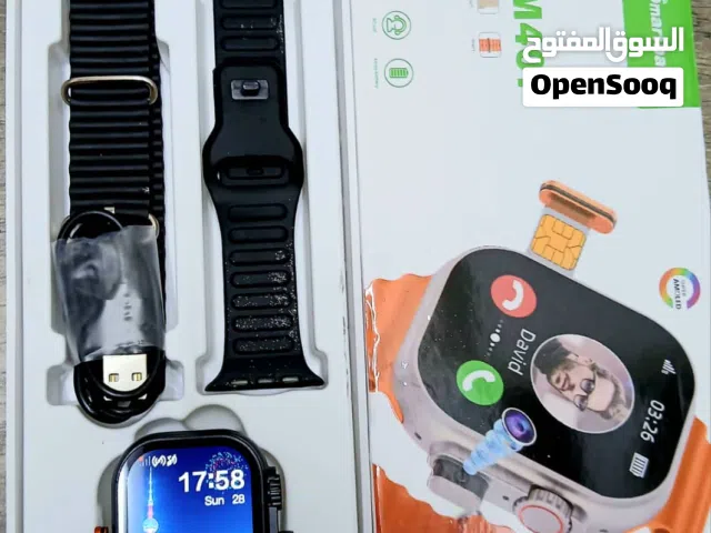 ساعة ذكية بشريحة وكل مزايا الهاتف،فقط ب 75ونتوفر شحن وتوصيل،حجم 200*300..