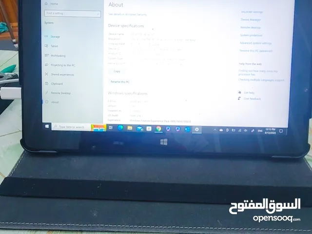 تايلت ديل 10.8 انش بحاله ممتازة