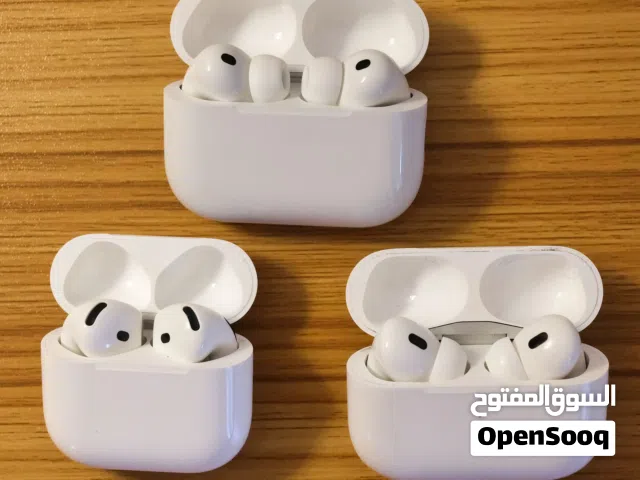 متوفر جميع إصدارات سماعات Apple Airpods الأن افضل النسخ أمريكيه 8 بعزل وبدون عزل متوفر اقراء الوصف