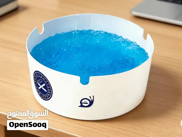 منفضة سجائر ورقية مبتكرة للمكتب بنقشة عشوائية، 25 قطعة، منفضة سجائر محمولة للمنزل وغرفة المعيشة وال