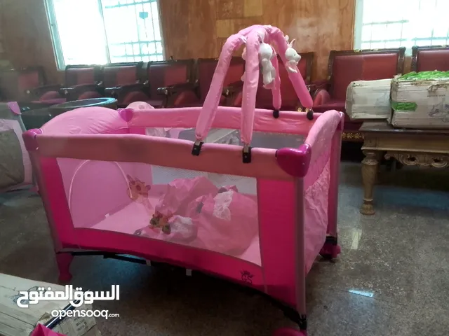 أسرة أطفال زهري وازرق جديد