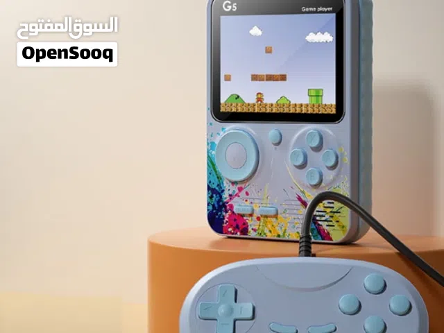 جهاز الألعاب الكلاسيكية Game Box G5 مع يد تحكم للعب أثنين  يدعم اتصال التلفزيون،