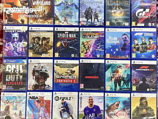 العاب مستخدم PS4 و PS5 و Xbox