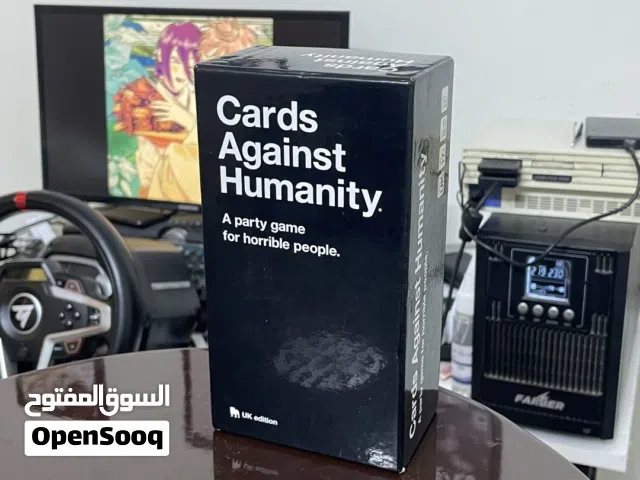 Cards Against Humanity للبيع مع لعبة ورق لاخ هدية بسعر 20 الف والتوصيل مجاني