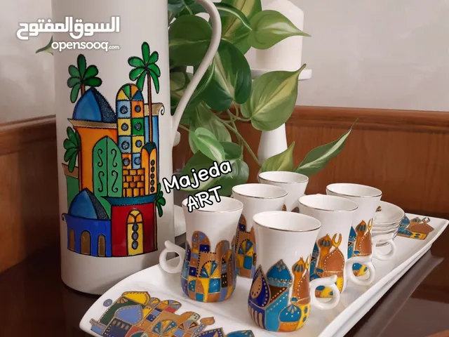 دورة تعليم الرسم على الزجاج والبورسلان