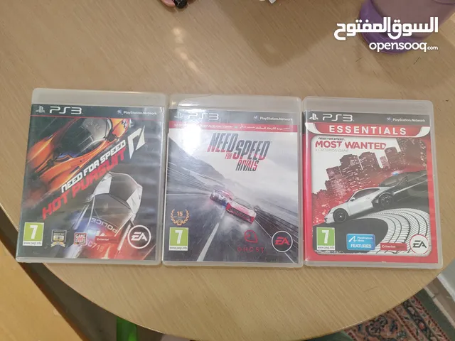 Need for speed 3 different cd each for 7kd for playststion 3