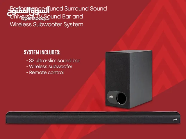 وصول مجموعة من اجهزة السينما المنزلية و Soundbars و سماعات احترافية داخلية و خارجية