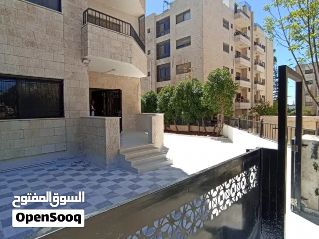 شقة ارضية للإيجار في الشميساني مع حديقة 250م