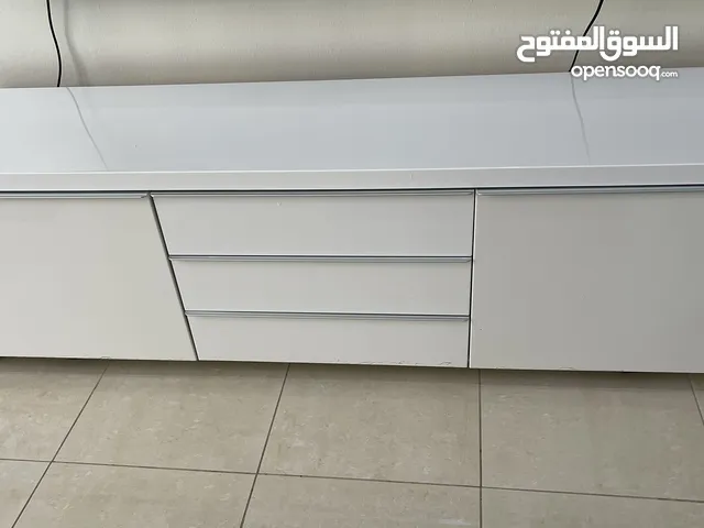 Sleek White TV Console / Media Cabinet – Modern & Functional