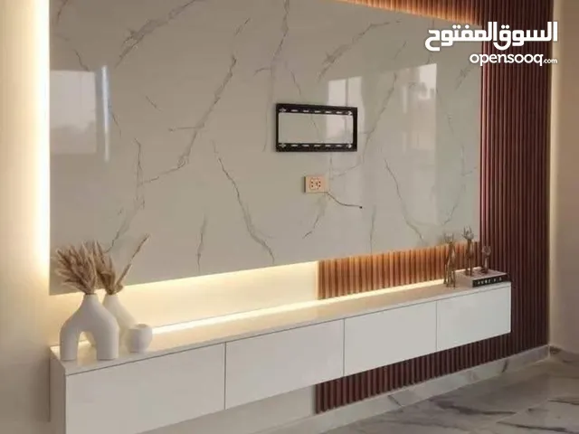 بديل خشب ،بديل رخام،مكتبة شاشة لوح mdv، الشيبورد ،جبس امنبورد، لد بروفايل تصميم 2025