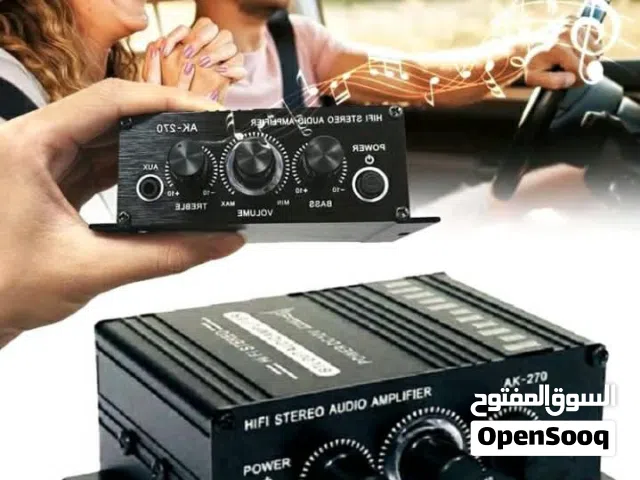 مضخم صوت سيارة ثنائي القناة صغير AK-270، نظام صوت مسرح منزلي،