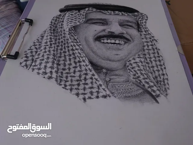 Charcoal and Graphite Artwork