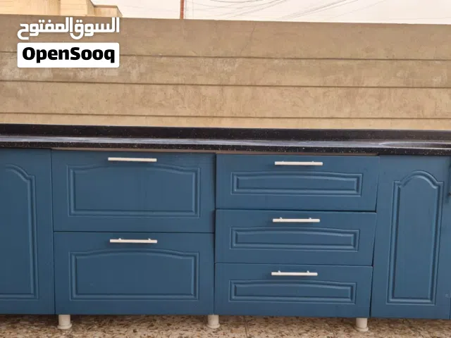 كاونتر HDF مع سنك مرمر