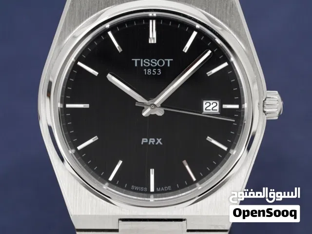 ساعة تيسو prx سوداء (بطارية) حجم 40mm