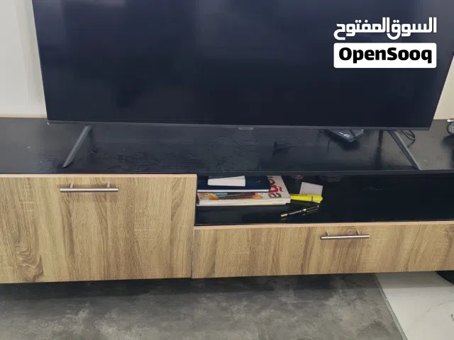 طاولة شاشة طاولة وسط coffee table رفوف جانبيه