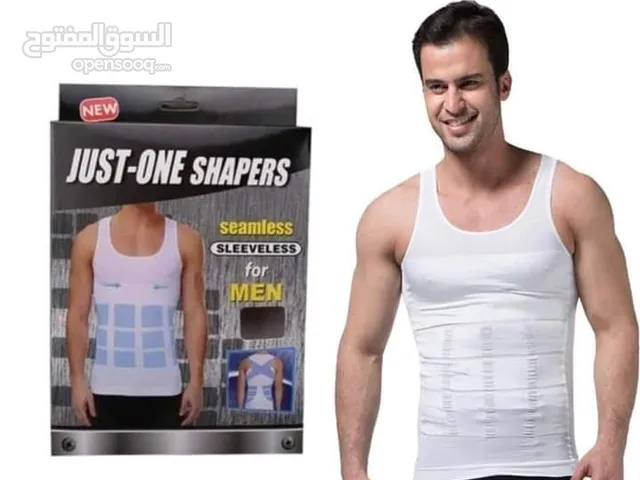 Slim 'N Fit مشد شباح اخفاء الكرش الفوري للرجال سلم لفت مشد البطن فانيلا سليم أند ليفت