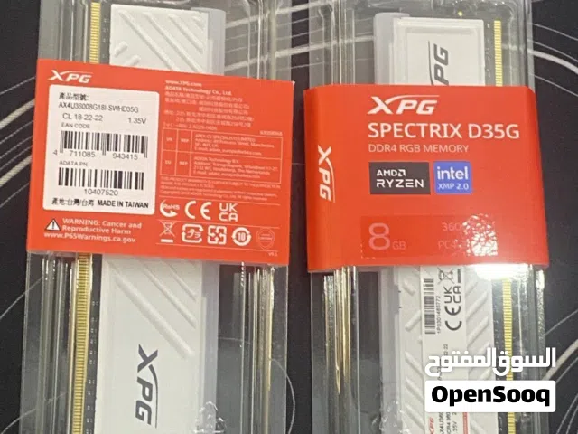 قطعتين RAM DDR4 3600MT/s جديد